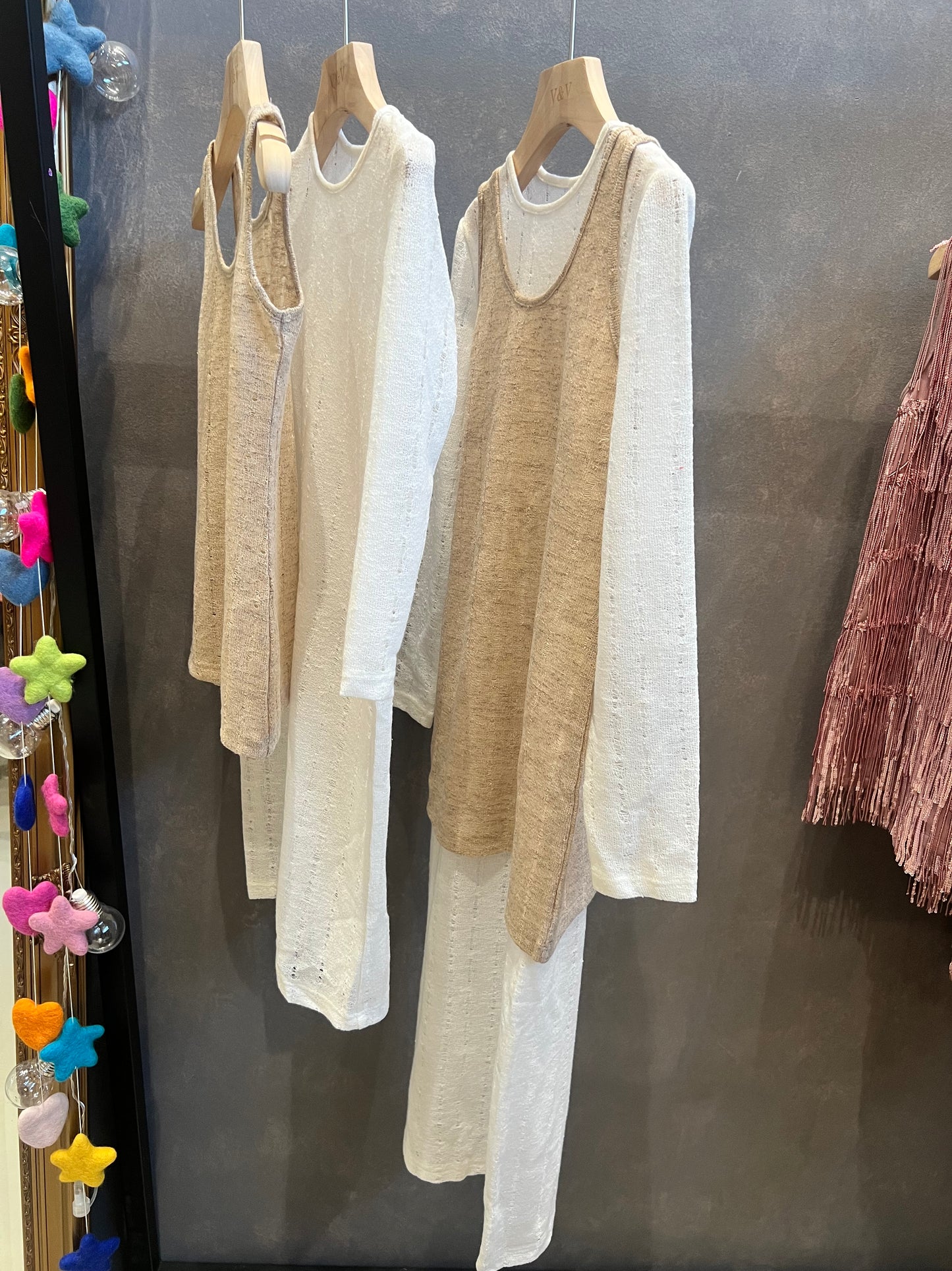 V&V Linen Cotton Blended Dress