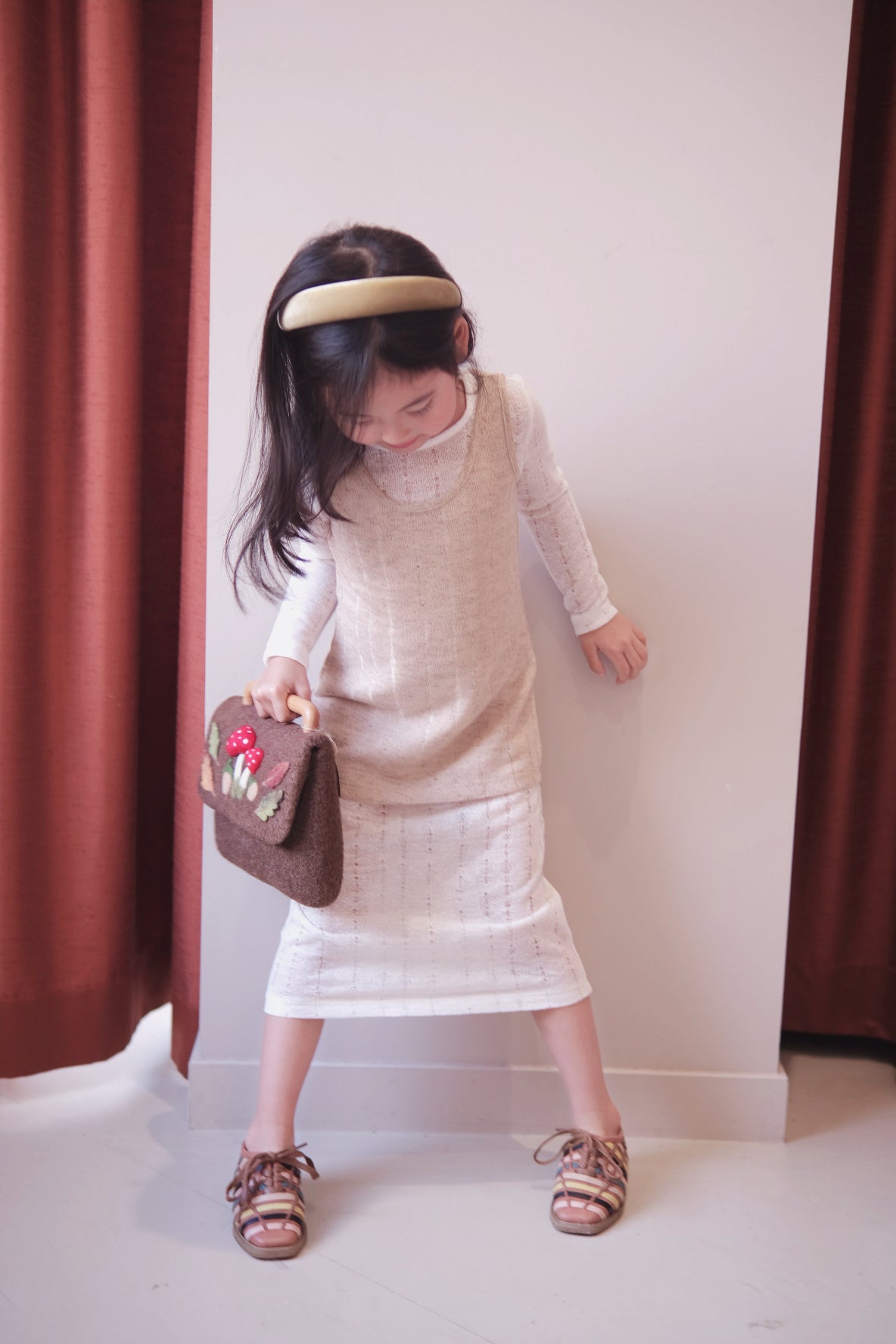 V&V Linen Cotton Blended Dress