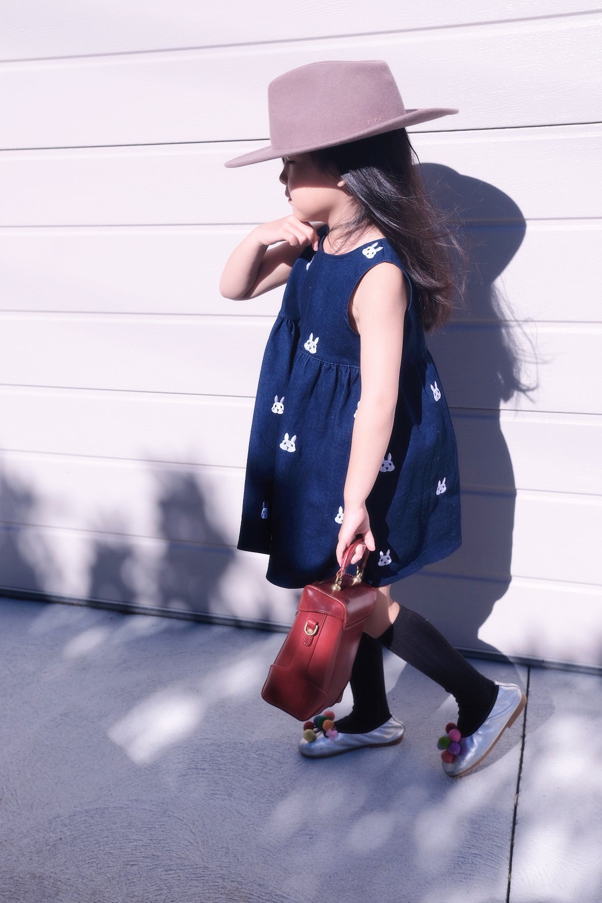 V&V Bunny Denim Dress