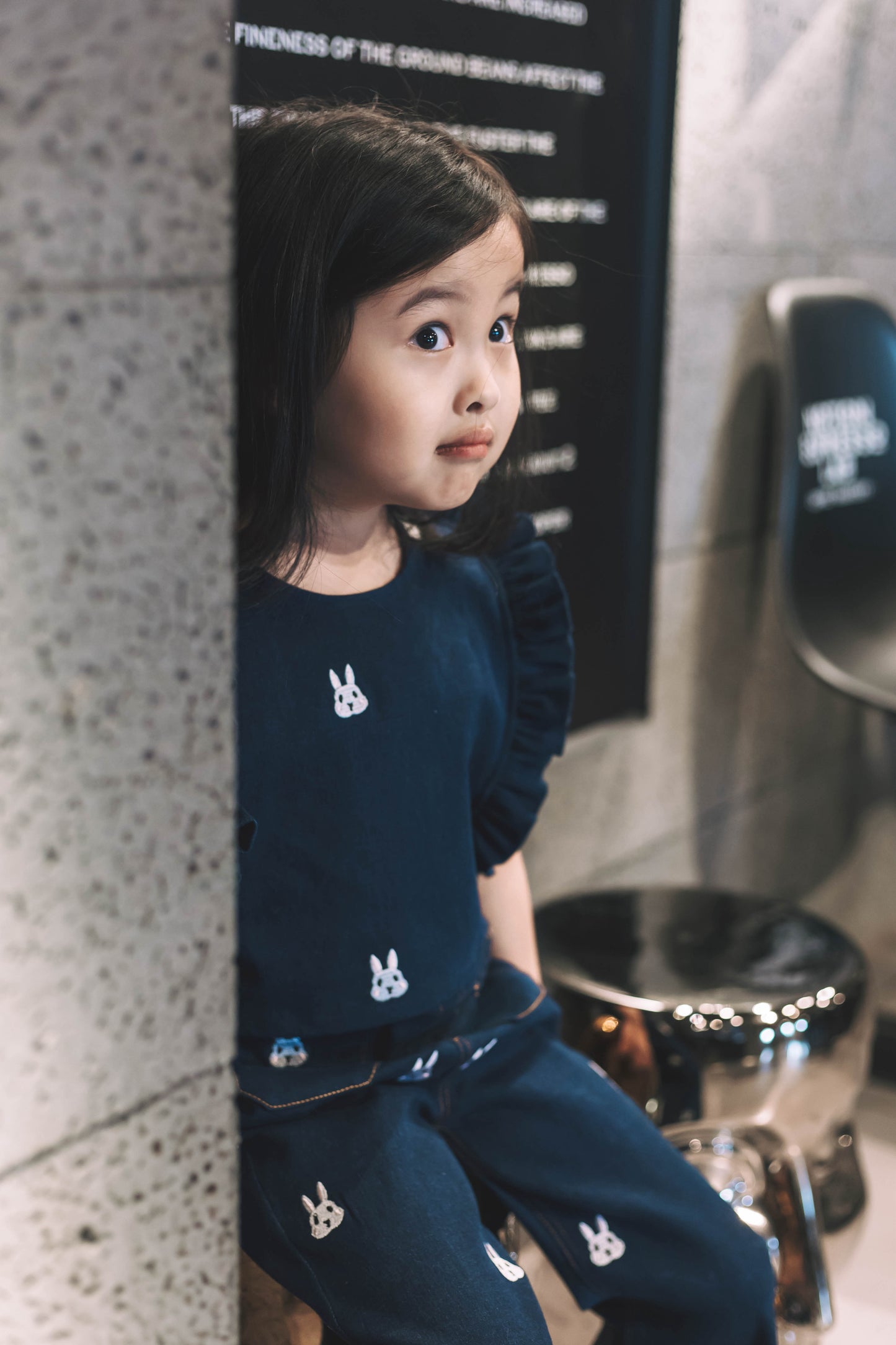 V&V Bunny Denim Set