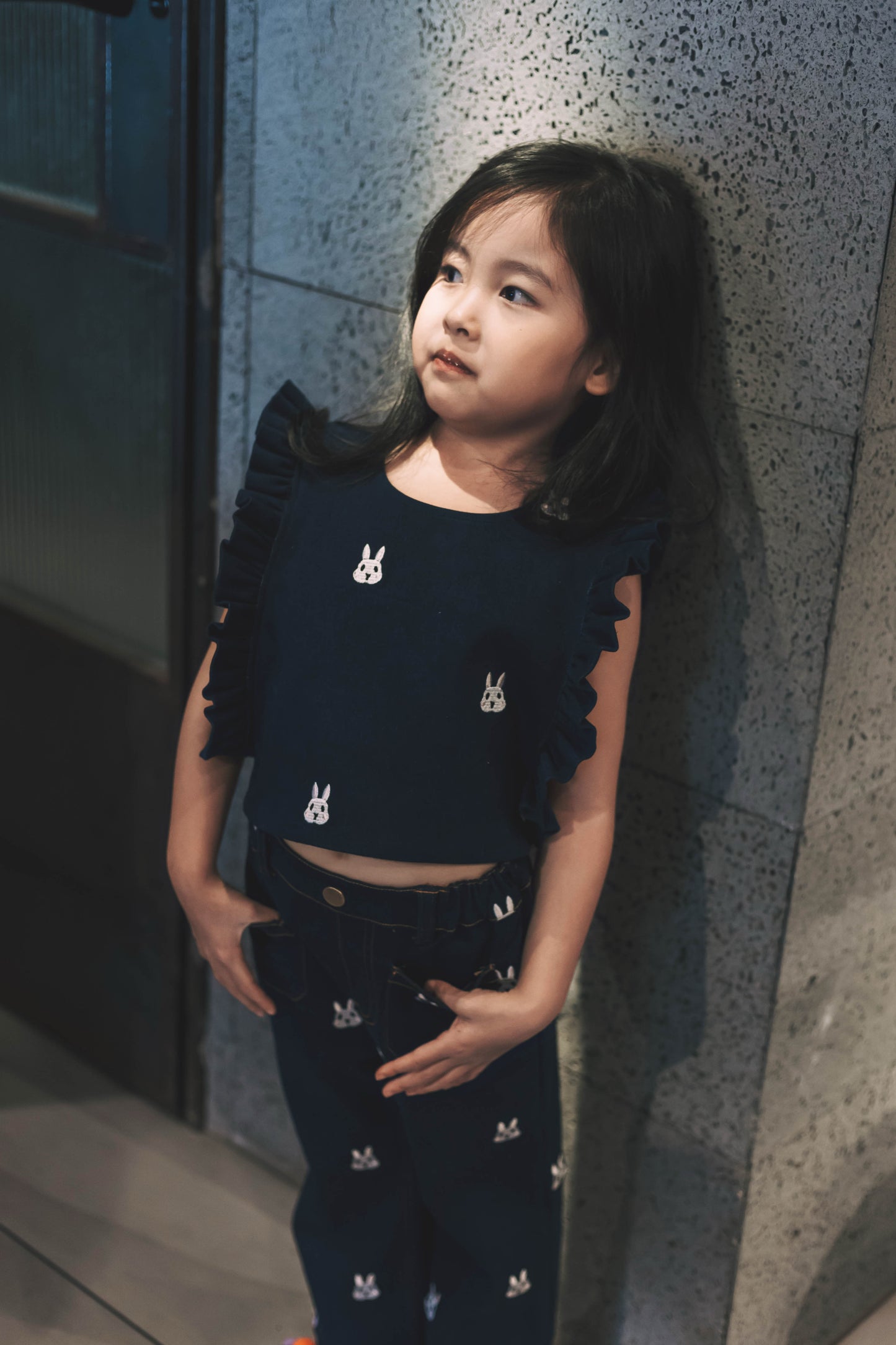 V&V Bunny Denim Set