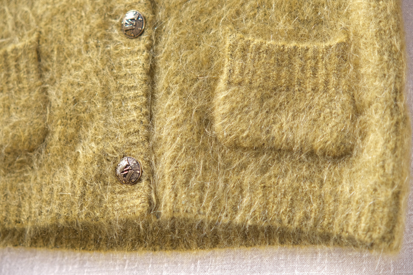 Astrid Brushed-Mohair Vest