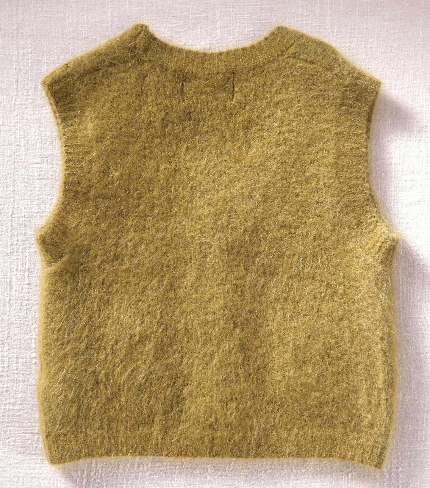 Astrid Brushed-Mohair Vest