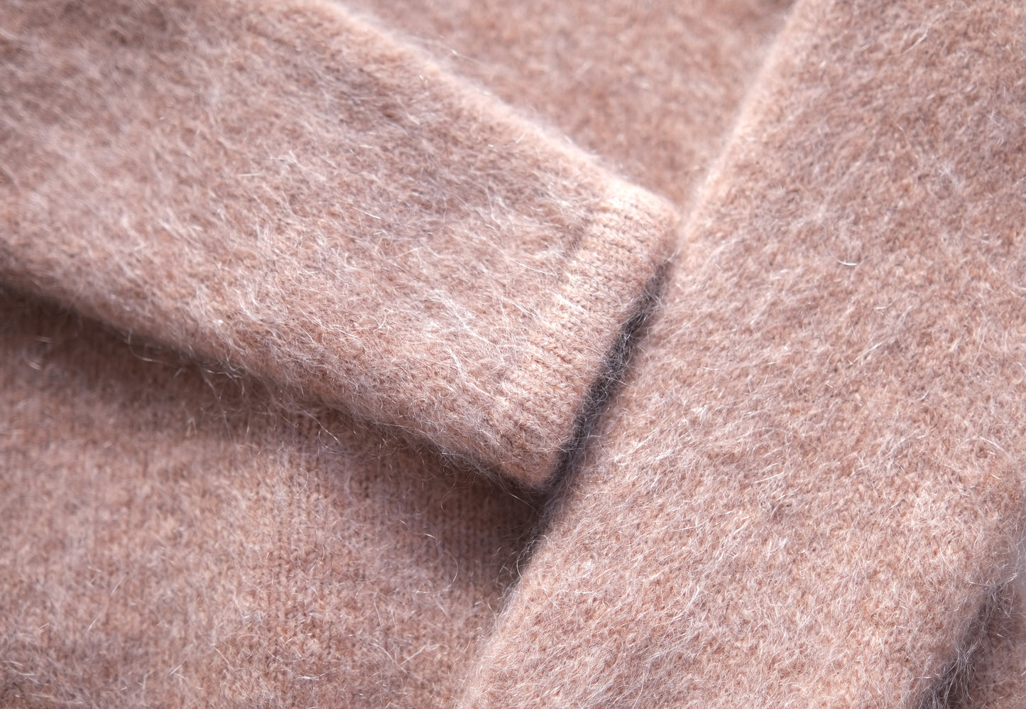 Oversized mohair-blend cardigan