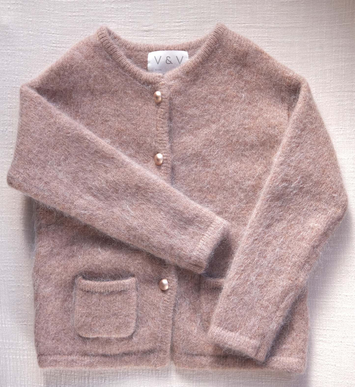 Oversized mohair-blend cardigan