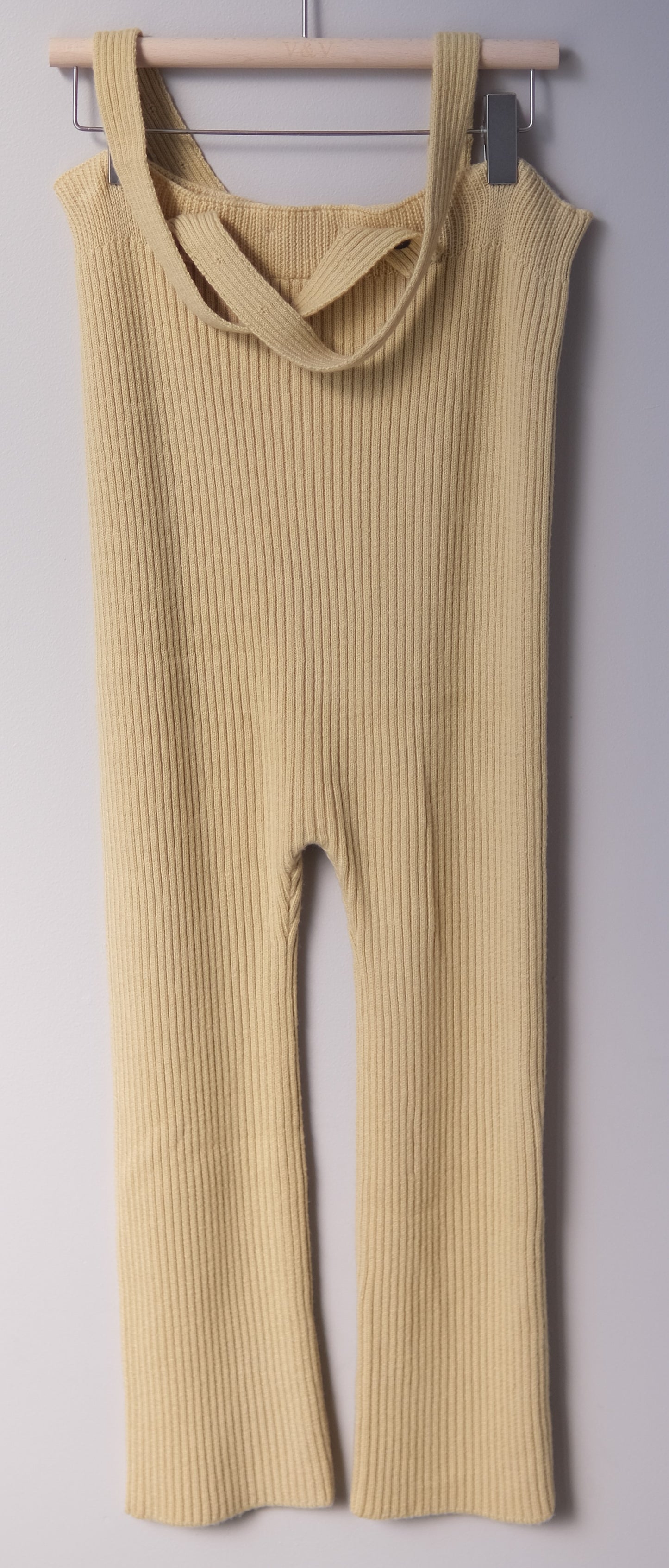 Merino Wool Ribbed Overall