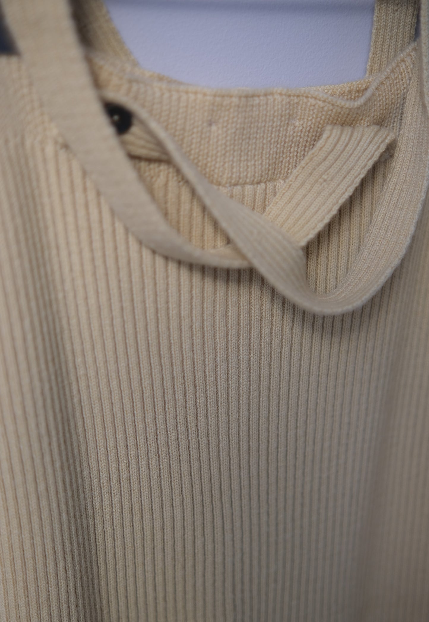 Merino Wool Ribbed Overall