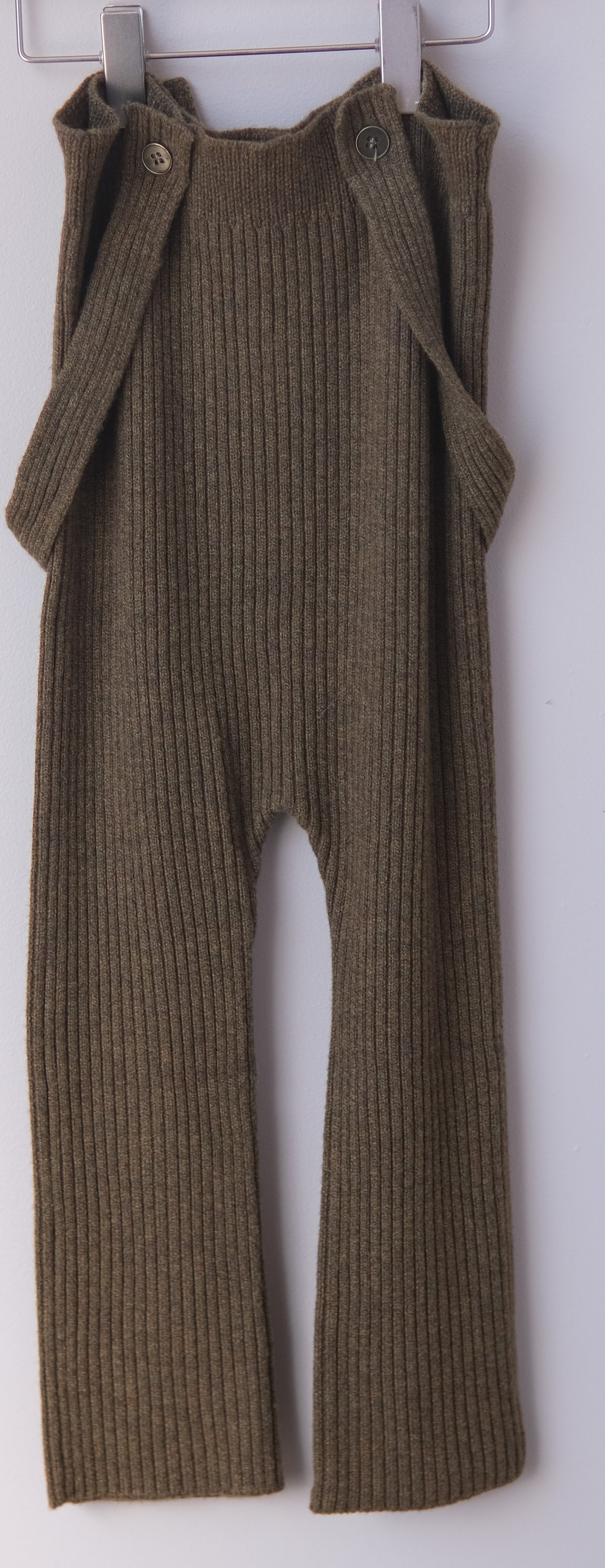 Merino Wool Ribbed Overall