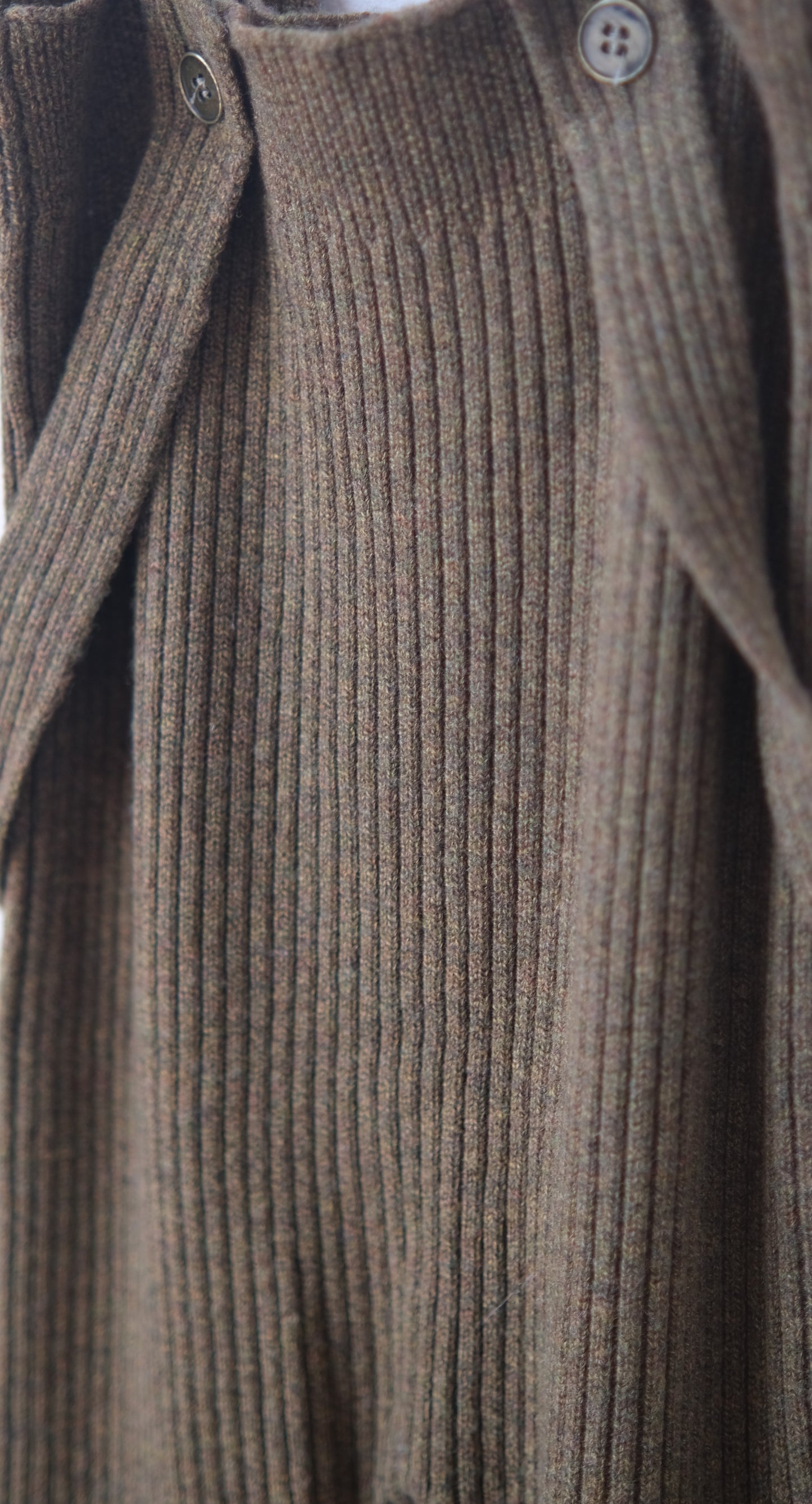 Merino Wool Ribbed Overall