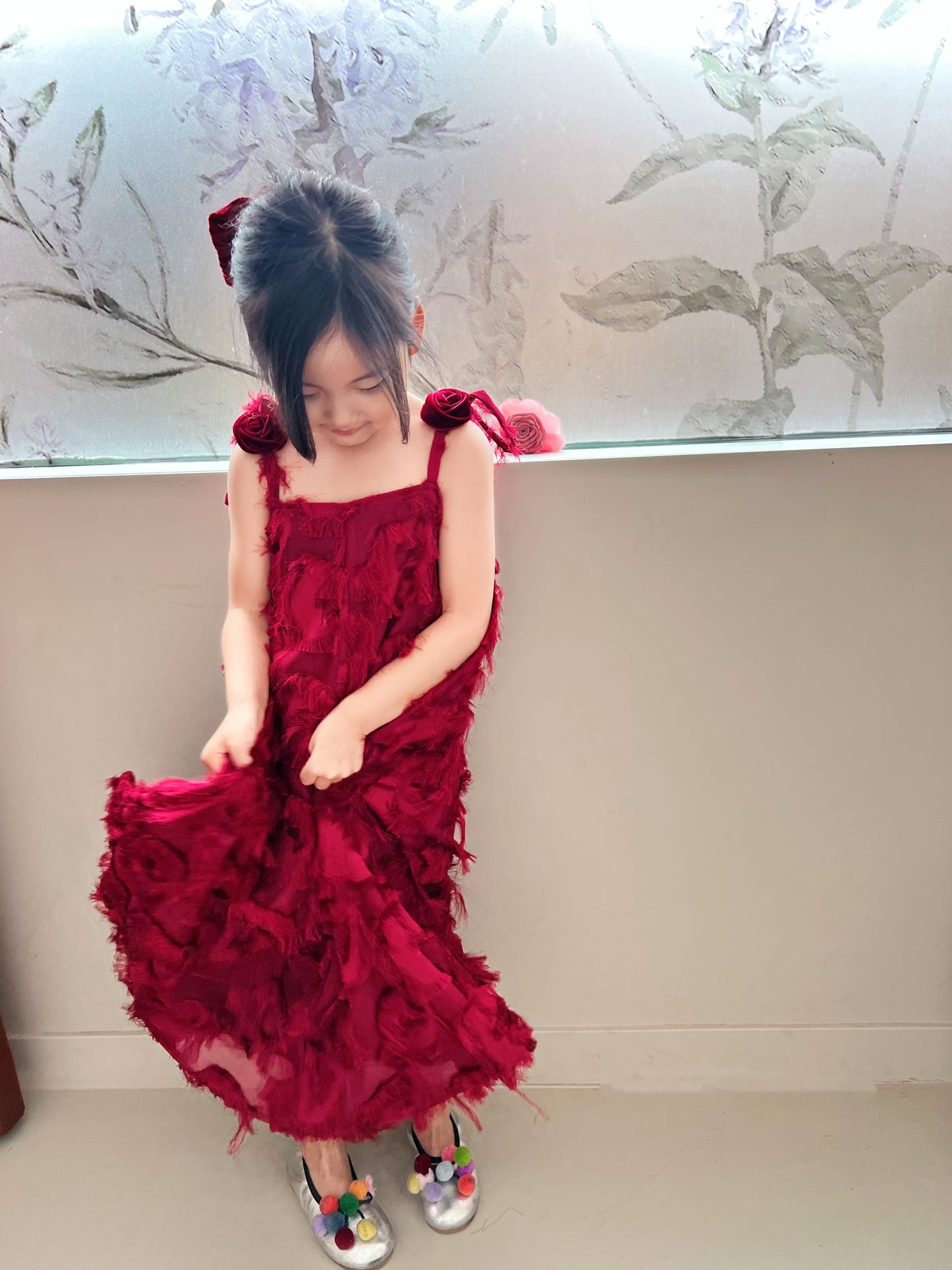 V&V Red Roses Dress