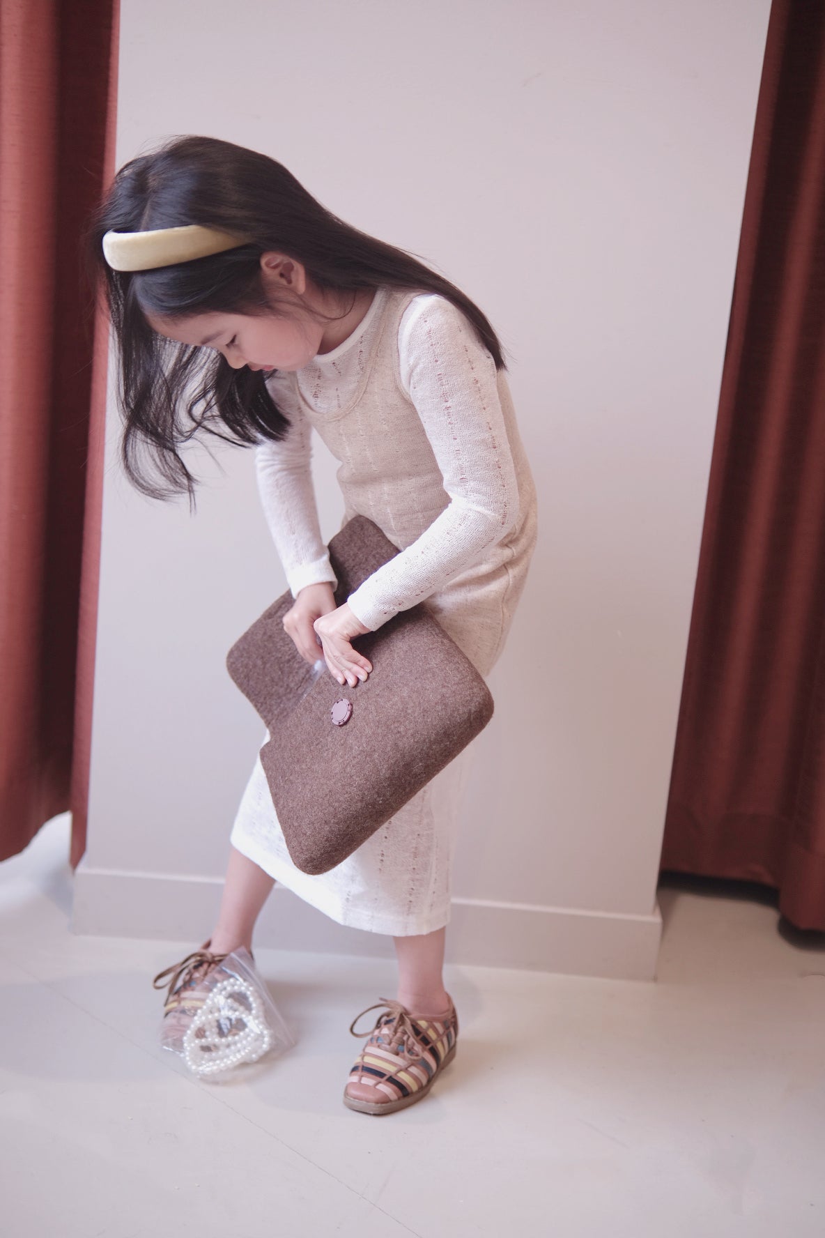 V&V Linen Cotton Blended Dress