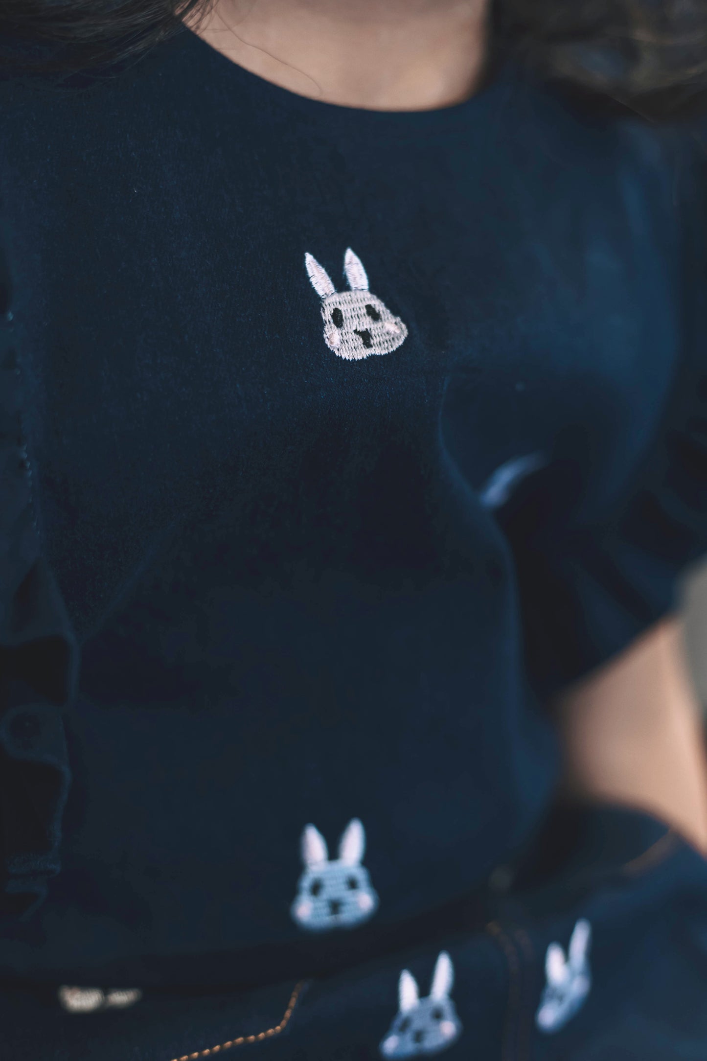 V&V Bunny Denim Set