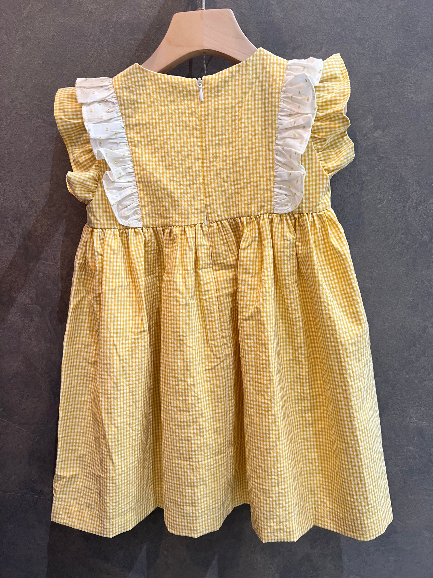 V&V Little Flower yellow dress