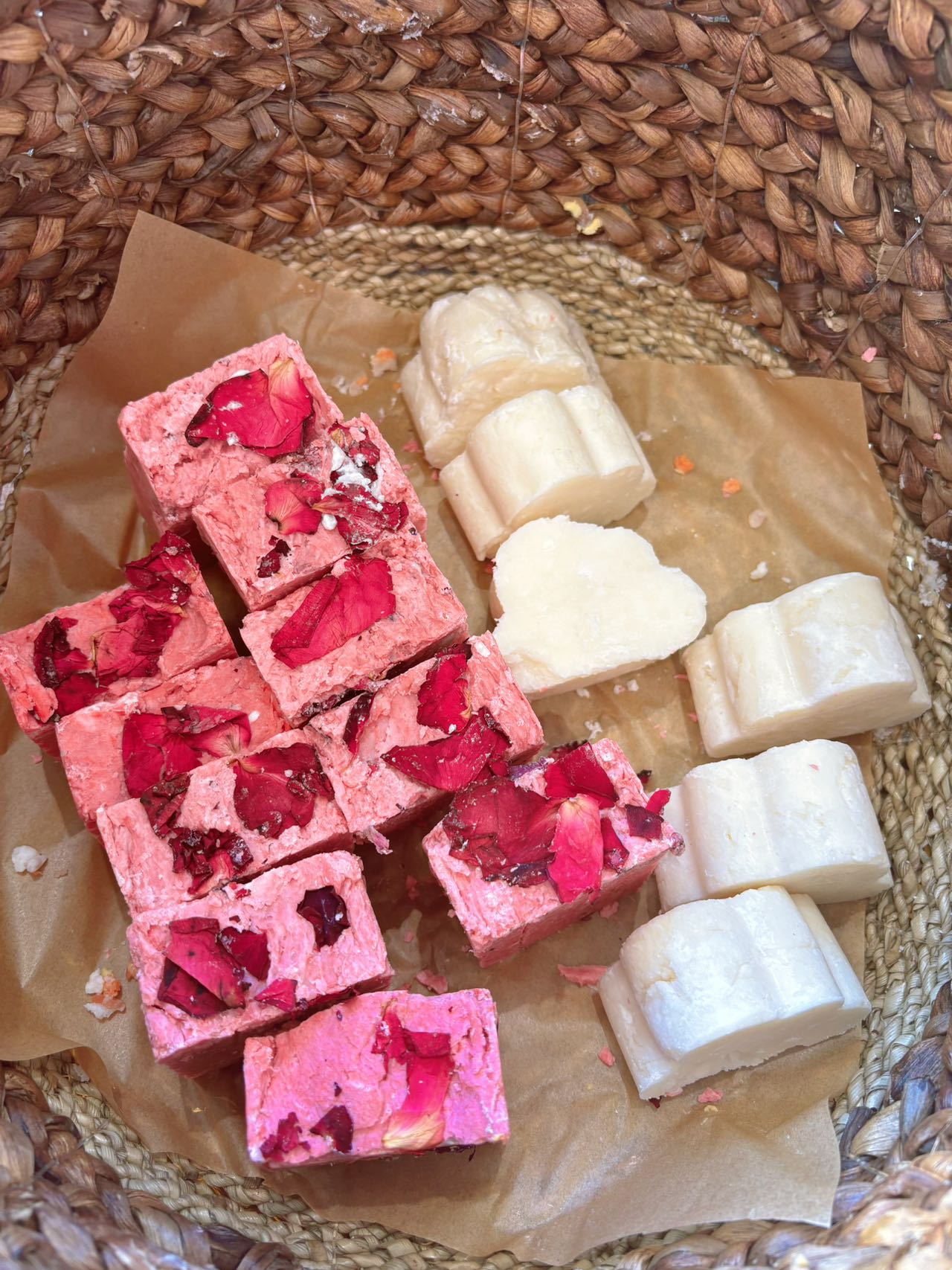 Handmade Kids Shampoo and Conditioner Bar - Orange and Honey with Himalayan Salt