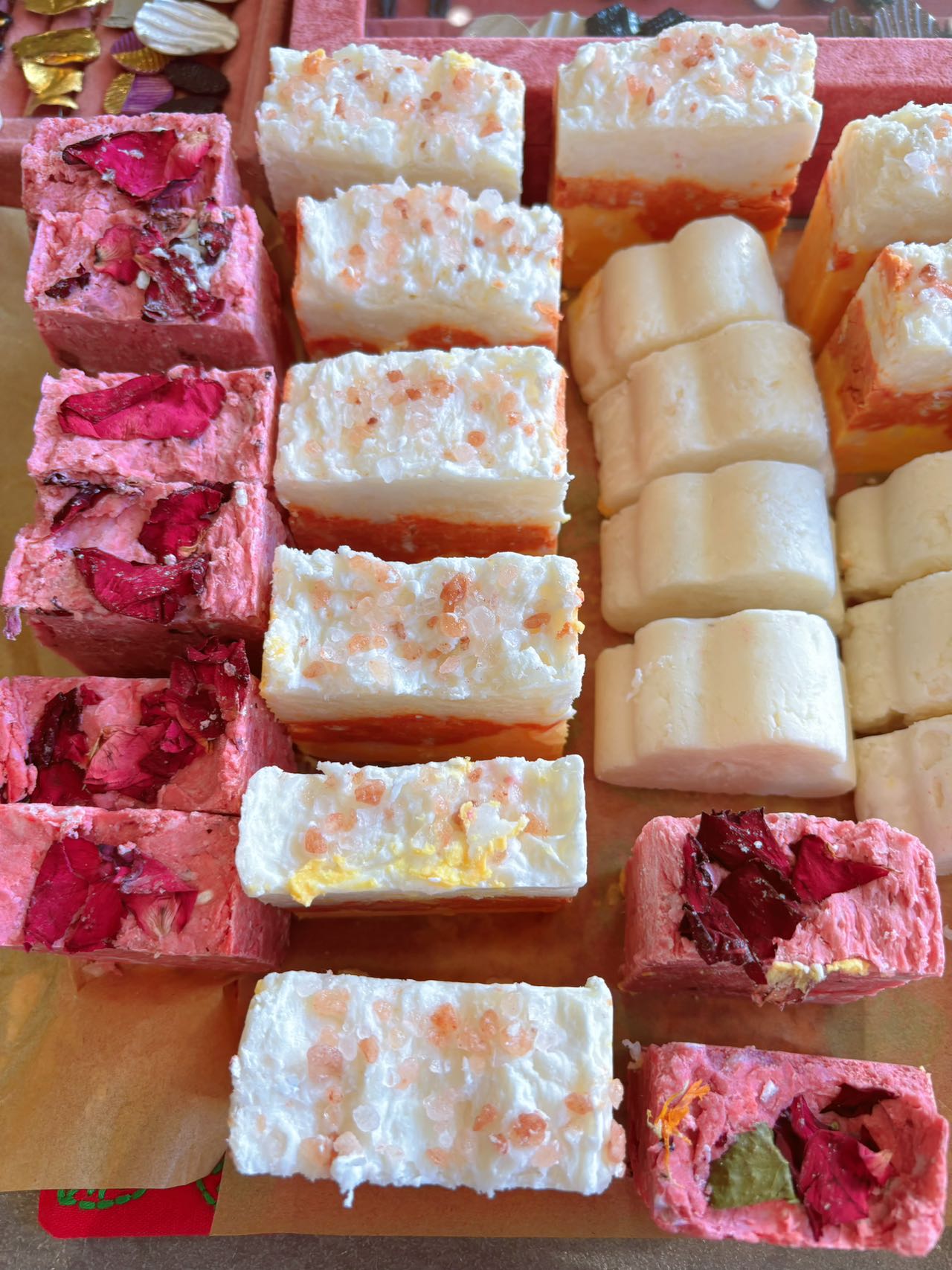 Handmade Kids Shampoo and Conditioner Bar - Orange and Honey with Himalayan Salt