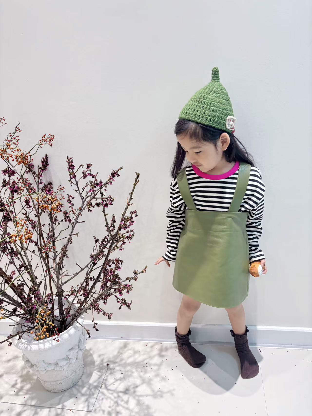 Long Sleeve Strip Tee