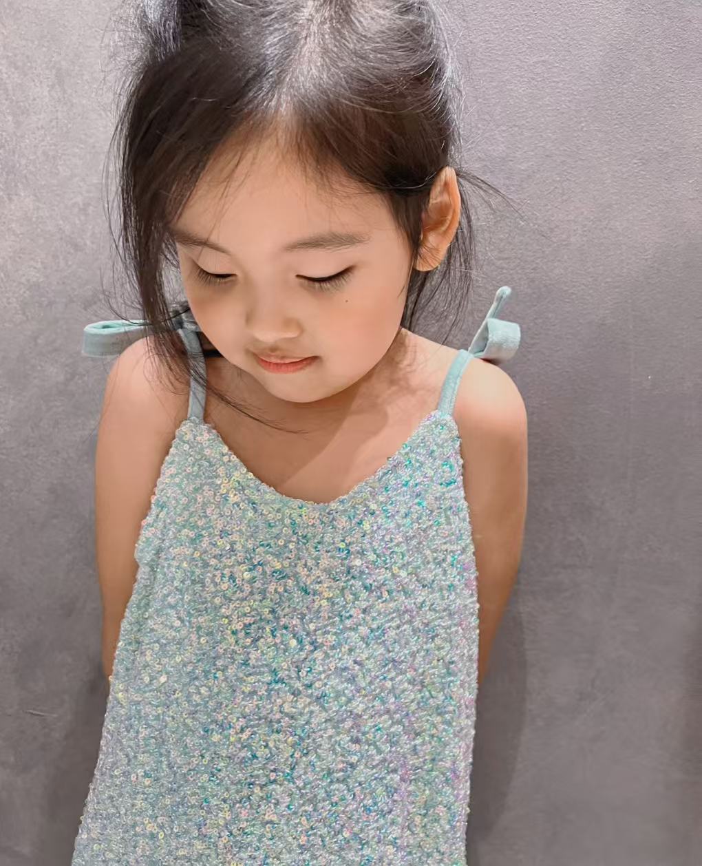 V&V Sequined Little Dress
