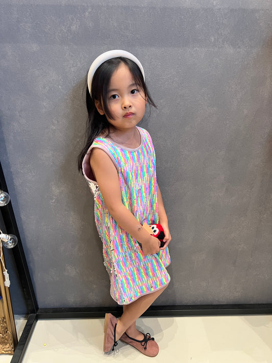 V&V Barbie Dress Multi Color