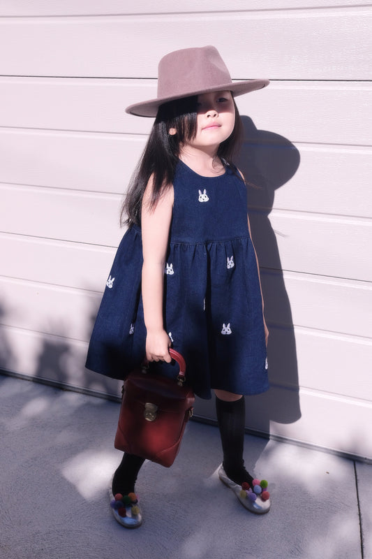 V&V Bunny Denim Dress