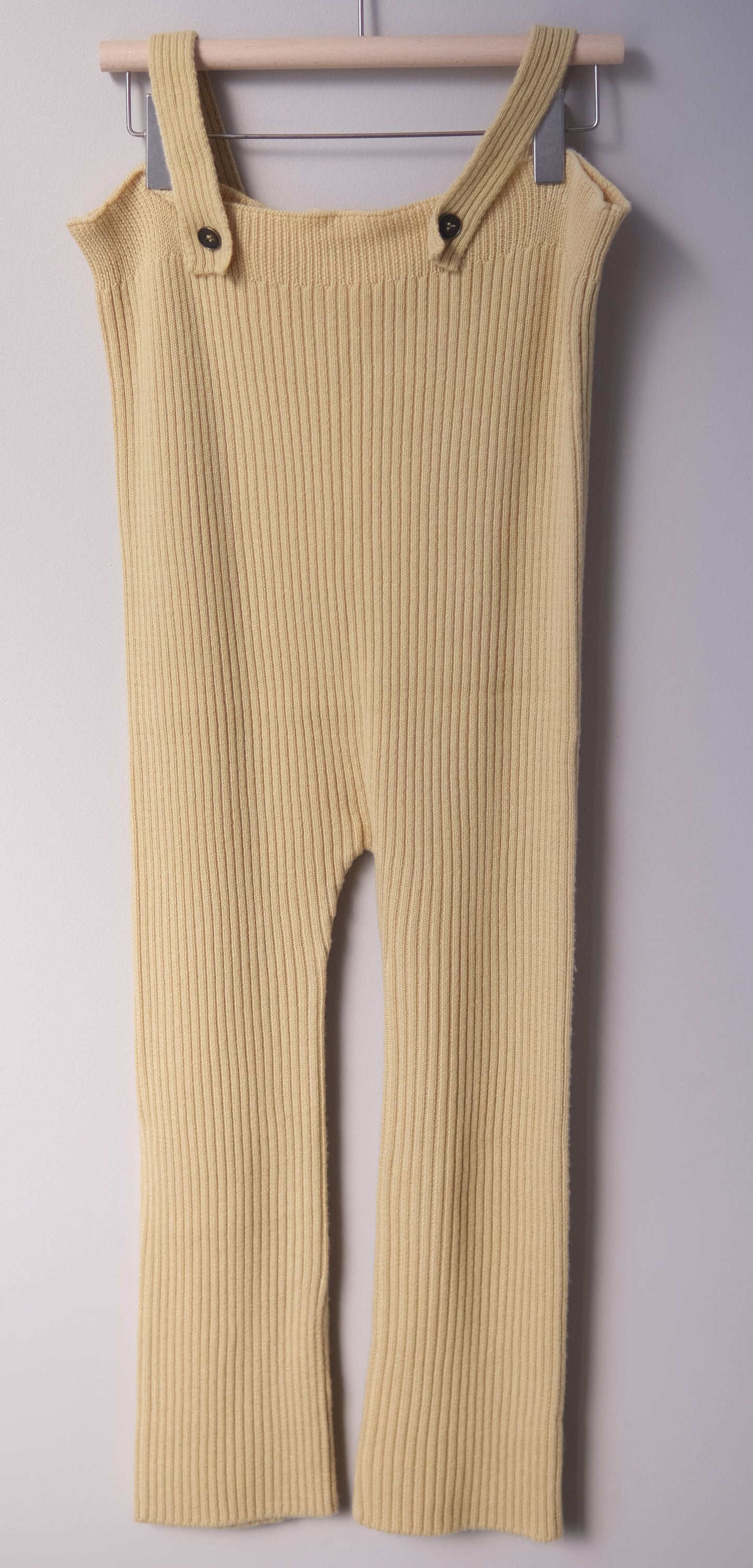 Merino Wool Ribbed Overall