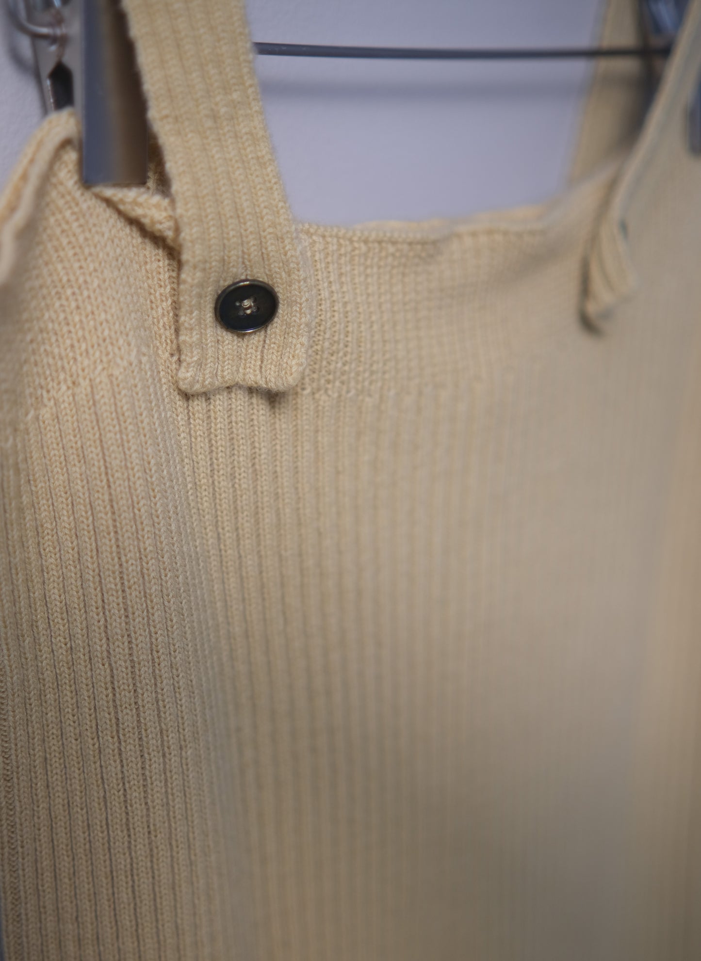 Merino Wool Ribbed Overall