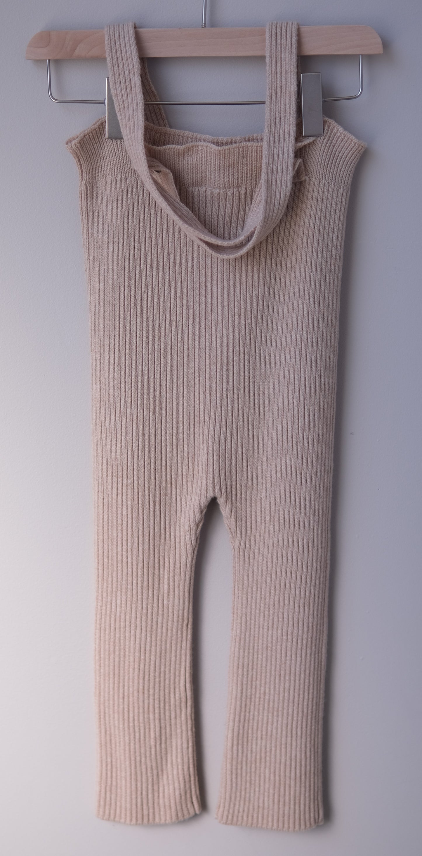 Merino Wool Ribbed Overall