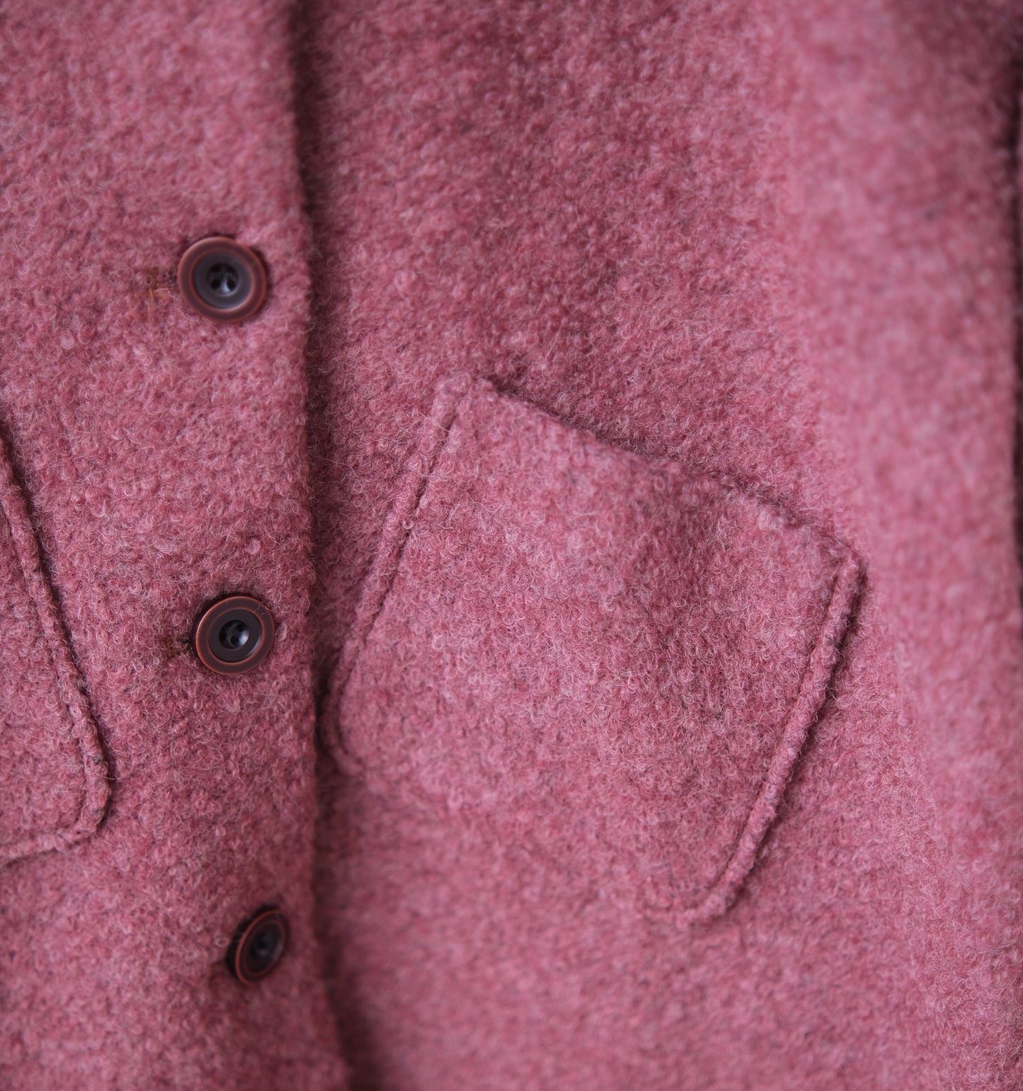 Vintage Ethnic embroidery artwork wool coat
