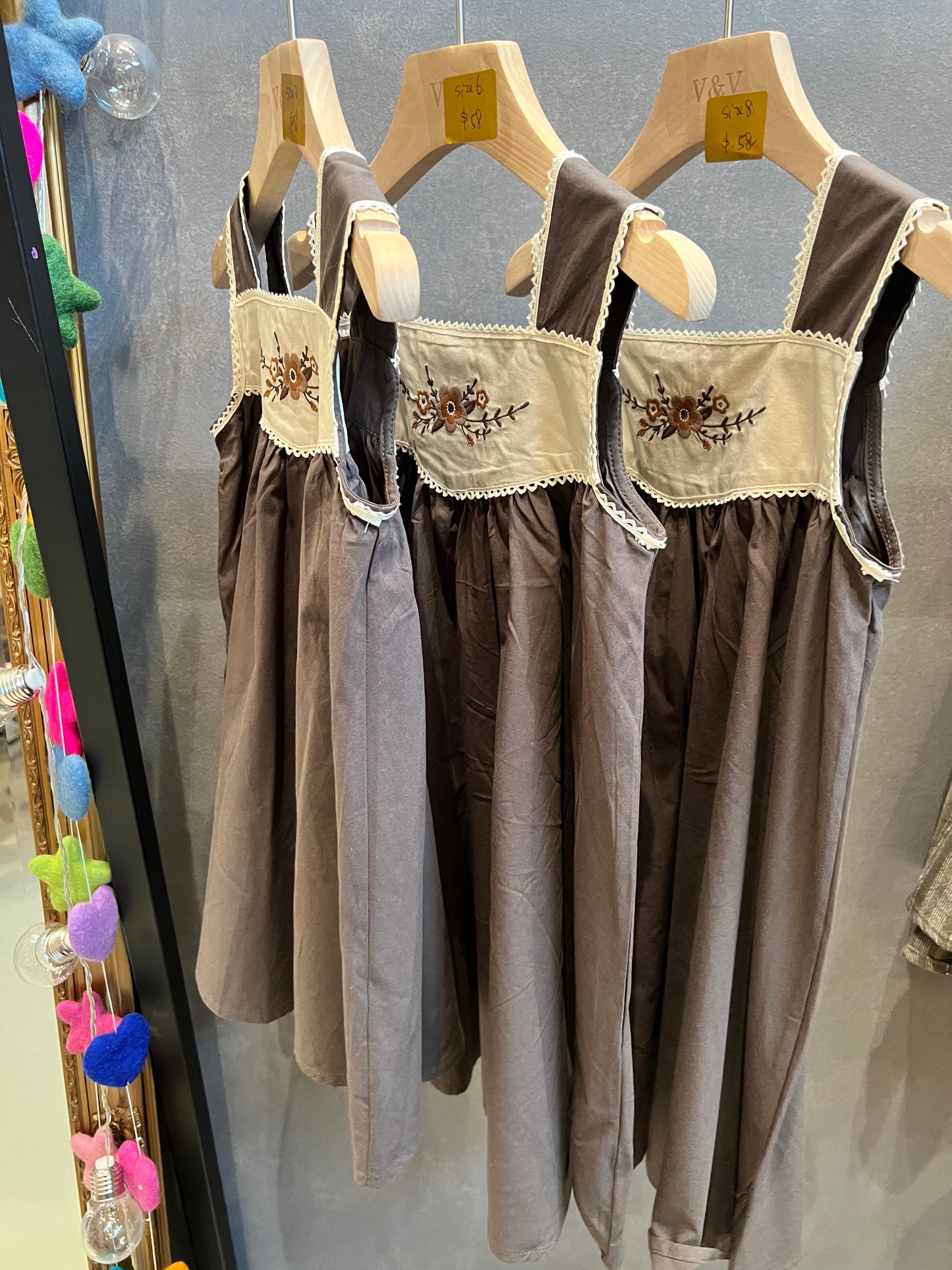 V&V Embroidery Dress