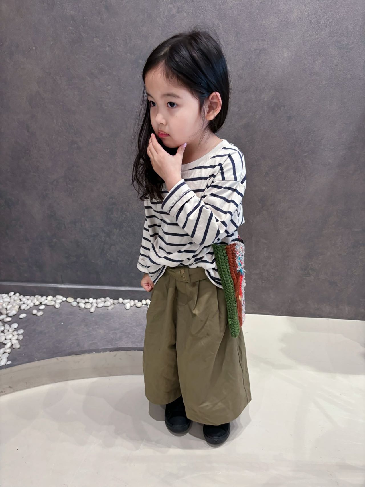 V&V Cotton Wide-Leg Pant