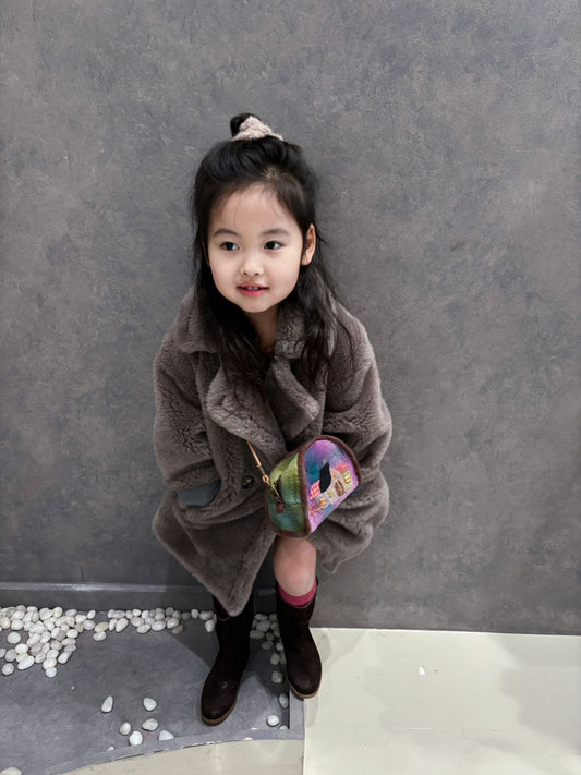 V&V Wool Teddy Coat