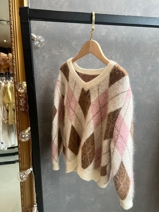 V&V mohair-blend sweater
