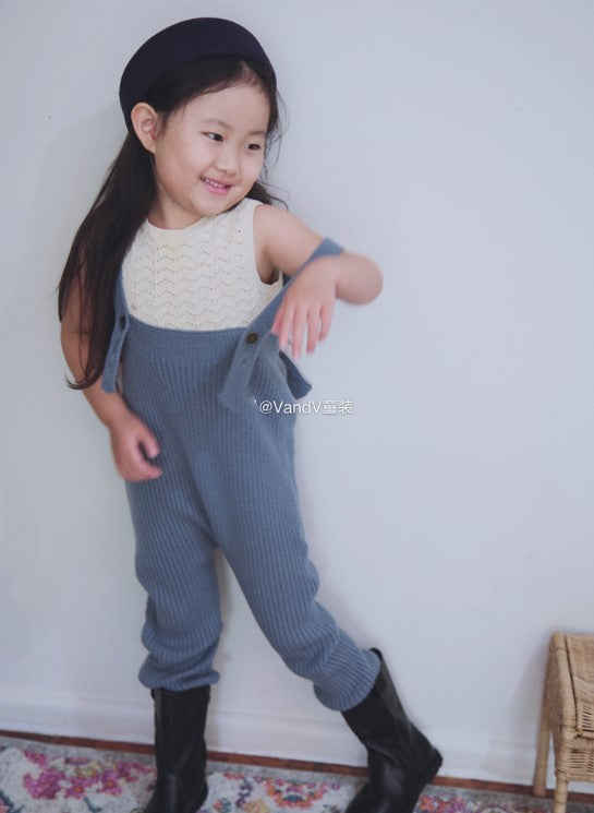 Merino Wool Ribbed Overall