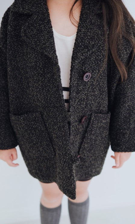 Wool Blended Green Blazer