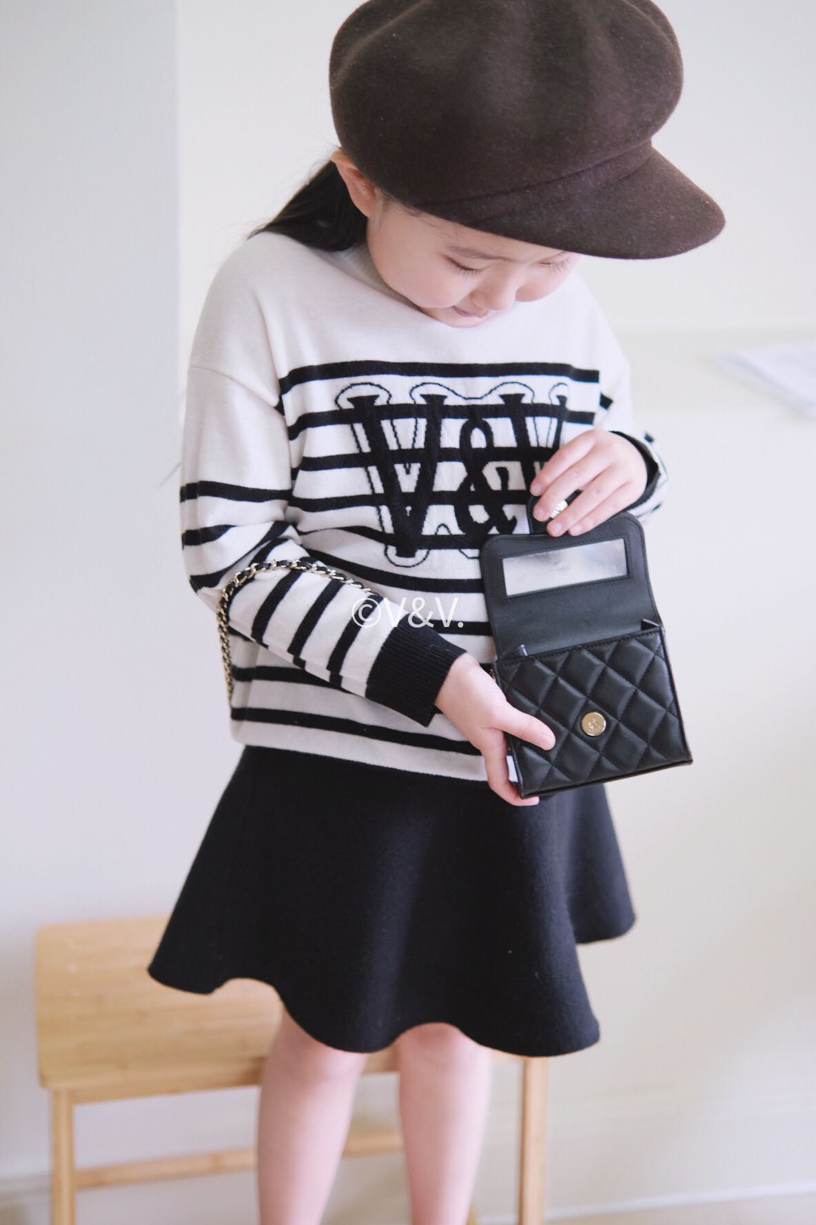 Classic Striped Merino Wool Sweater