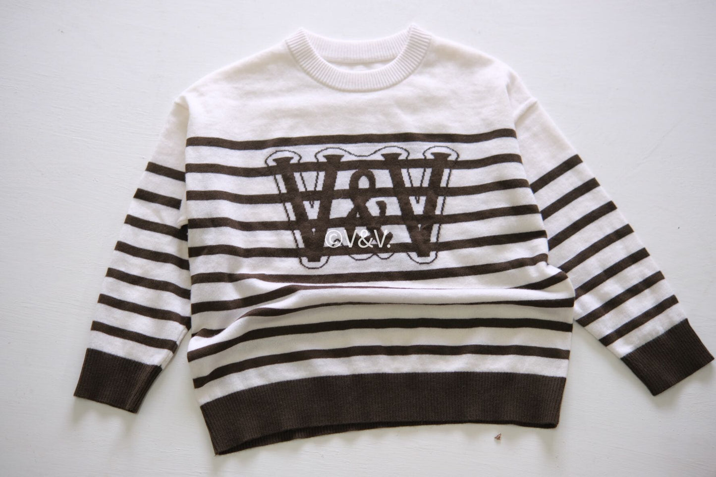 Classic Striped Merino Wool Sweater