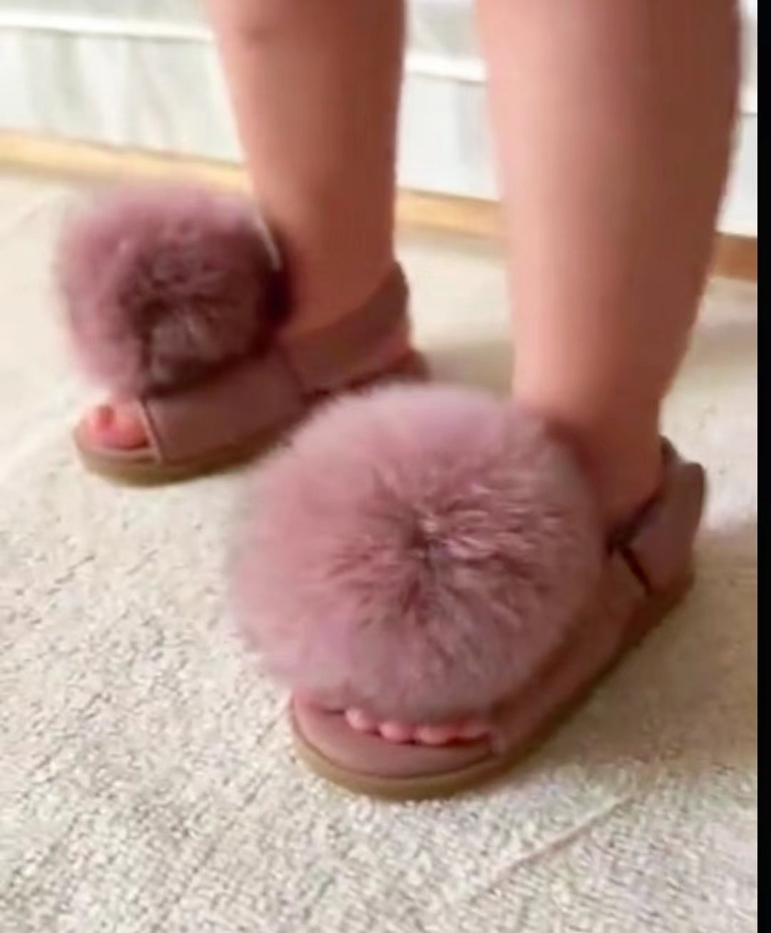 Bunny PomPom Sandal