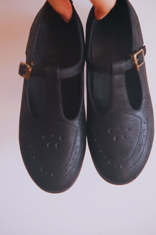 Black School Shoes