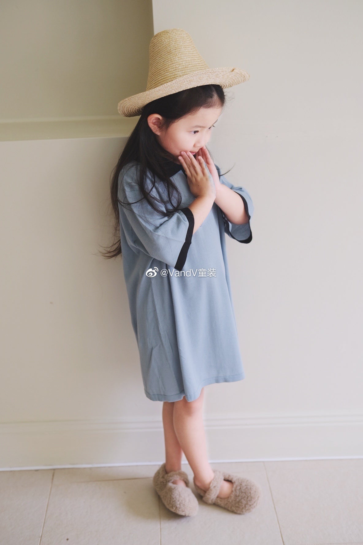 Slik Linen blended Polo Dress